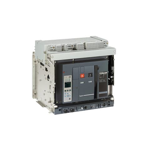 SCHNEIDER - ACB Breaker, MasterPact NW, 1600A, H1, 3 Poles, Drawout, Micrologic 2.0 E