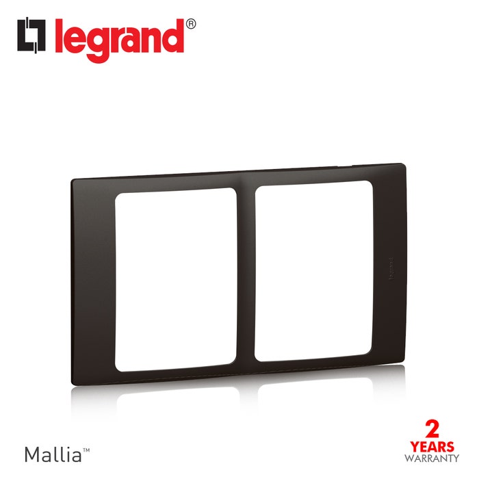 Plate Mallia - 2x1 gang 