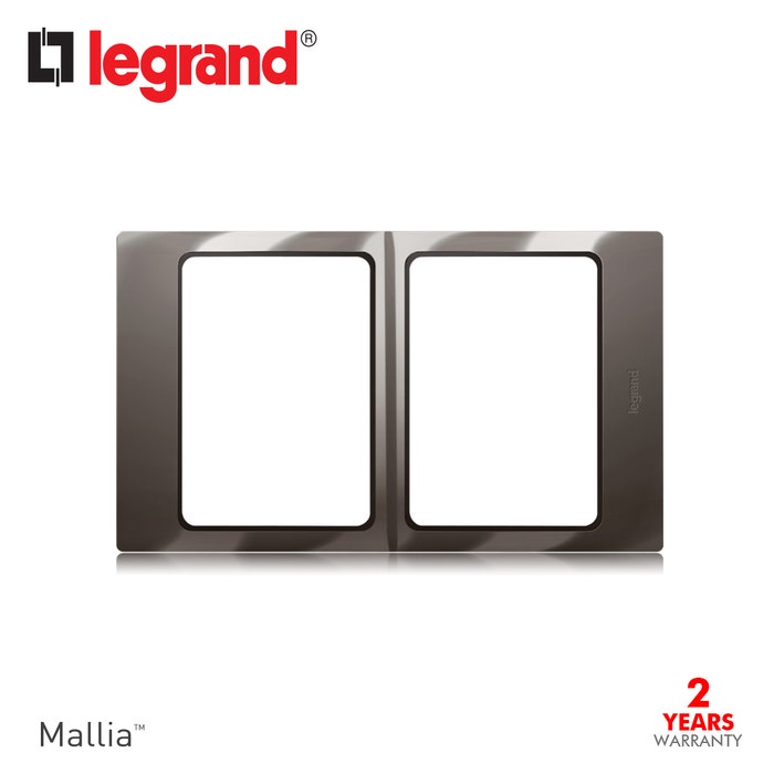 Plate Mallia - 2x1 gang