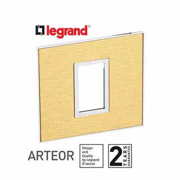 LEGRAND - Plate 1Mod Sqr BS, Arteor