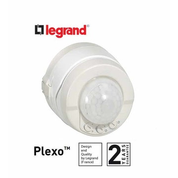 LEGRAND - Movement Detector Plexo IP55, Detection Angle 360°, Surface Mounting, White