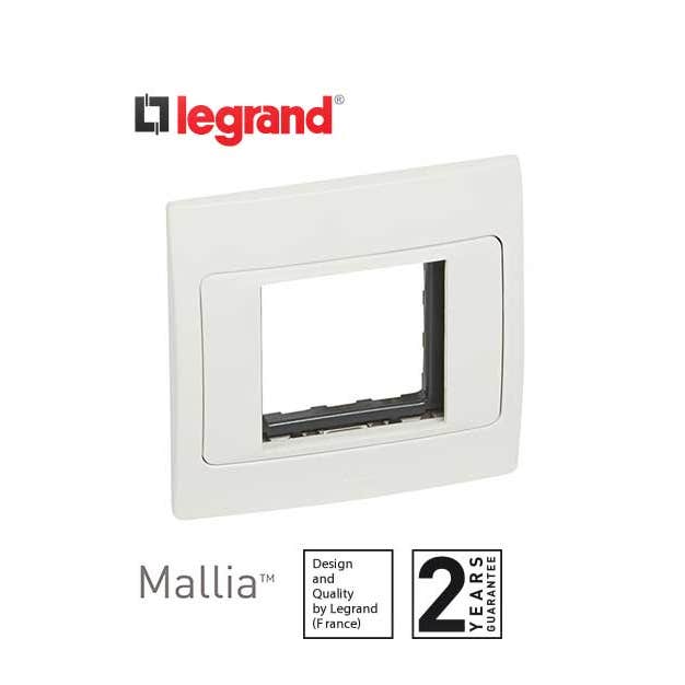 LEGRAND - Arteor Adaptor Mallia, 1 Gang, White