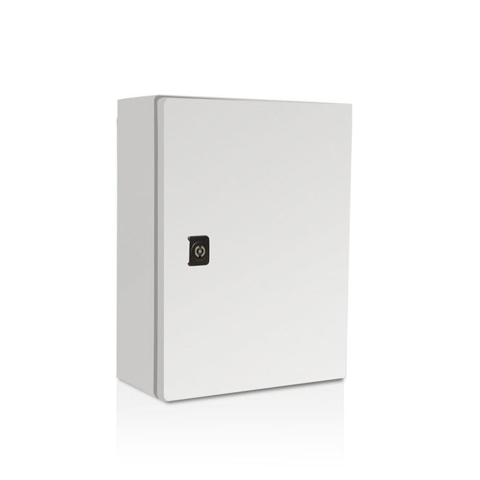 BAHRA ENCLOSURES - CABINET 600x500x150mm METAL WITH PLATE