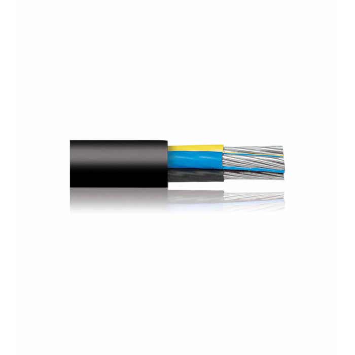 BAHRA CABLES - Power Cable Low Voltage, XLPE Aluminum, 4x300mm, 600/1000V, Black