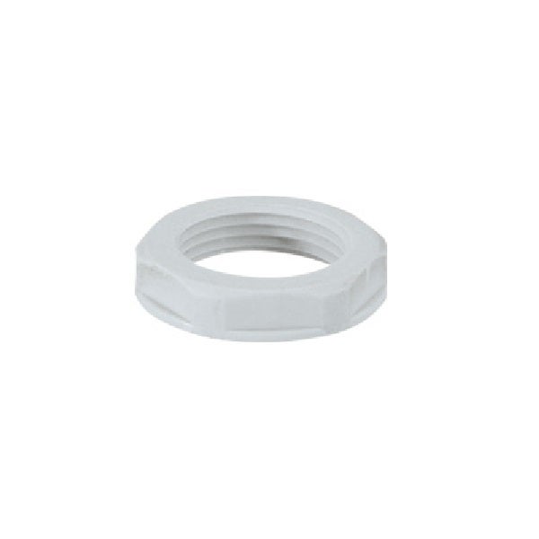 LOCK NUT PVC ISO 32, IP 55, Gray