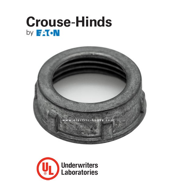 CROUSE HINDS - Bushing Rigid Non-Insulated, Zinc Die Cast 2&1/2"