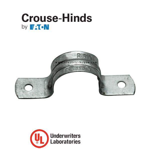 CROUSE HINDS - Strap Rigid 2-Hole 3"