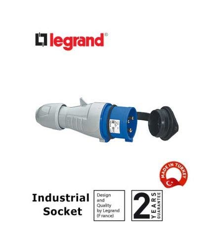 LEGRAND - Straight Plug P17, IP44, 200/250 V~, 32 A, 2P+E