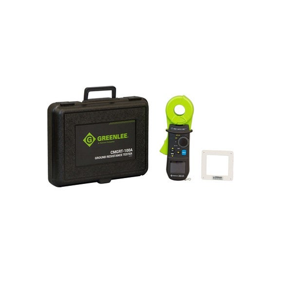 GREENLEE - Clamp-On Ground Resistance Tester, 100A