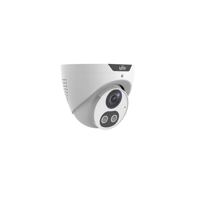 UNIVIEW - 5MP HD Intelligent Light and Audible Warning Fixed Eyeball Network Camera (28mm)