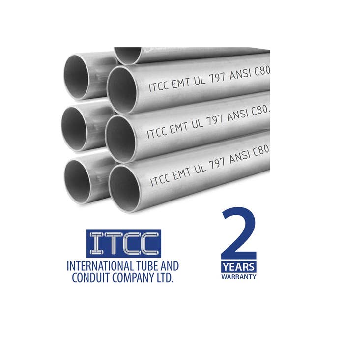 ITCC - Conduit EMT 3, 10Ft/U (UL 797)