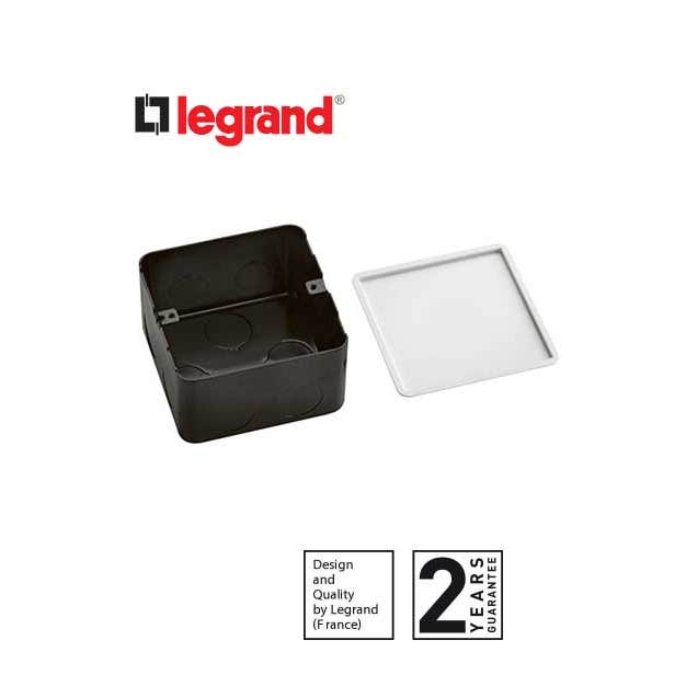 LEGRAND - Metal Flush-Mounting Box for Installation In Concrete Floor, 3 Modules