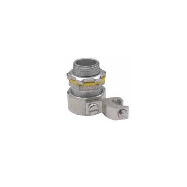 LIQ.TIGHT ST.CONNECTOR INSULATED WITH GROUND MI 3/4", #LTB75G 