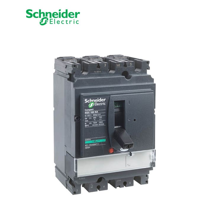 SCHNEIDER - Switch Disconnector, ComPact NSX160 NA, 3 Poles, 160A