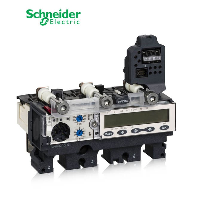 SCHNEIDER - Trip Unit MicroLogic 6.2A for ComPact NSX 250 Circuit Breakers, Electronic, 250A, 3P 3d