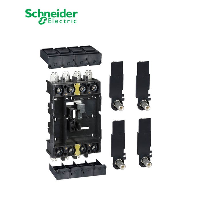 SCHNEIDER - Plug-in Kit, Compact NSX 400/630, 4 Poles