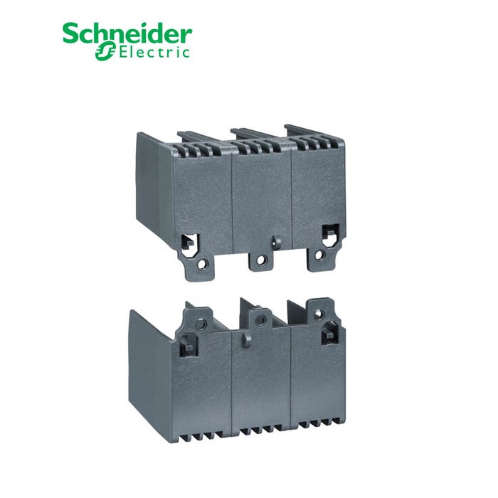 SCHNEIDER - Terminal Shields, EasyPact EZC100, EasyPact CVS100BS, 60mm depth, 3 Poles, Set of 2
