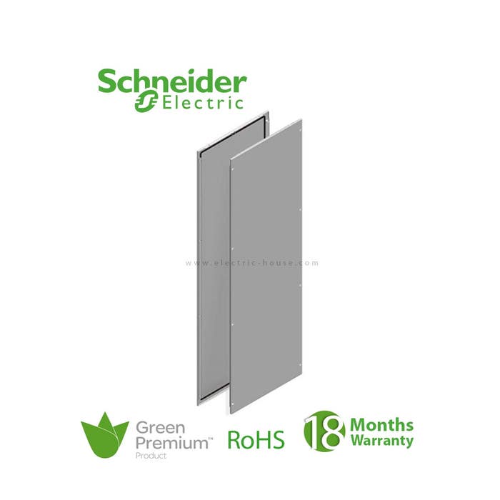 SCHNEIDER - Spacial SF External Fixing Side Panels, 2000 x 600 mm