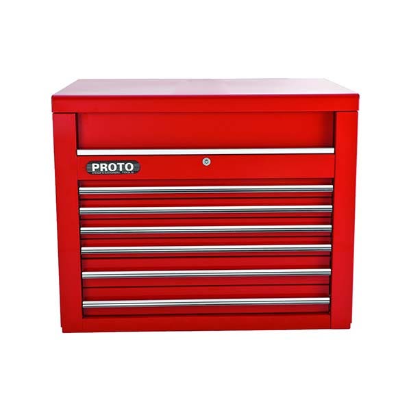 PROTO - 34" Top Chest, 6 Drawer, Red