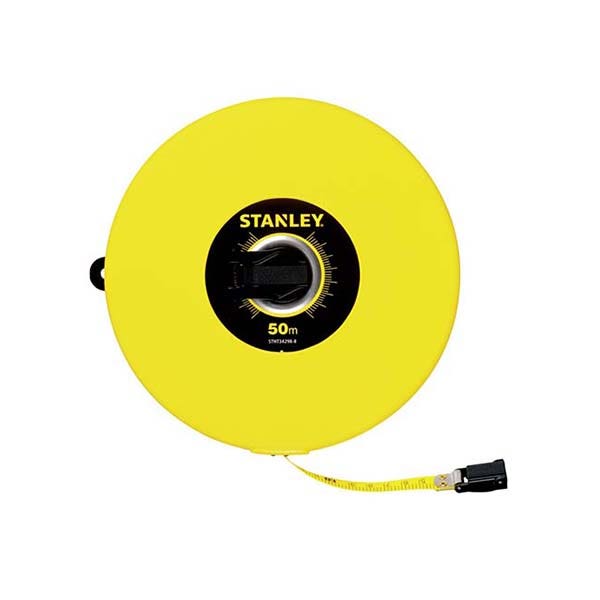 STANLEY - Fibre Measuring Tape, 50 Meters