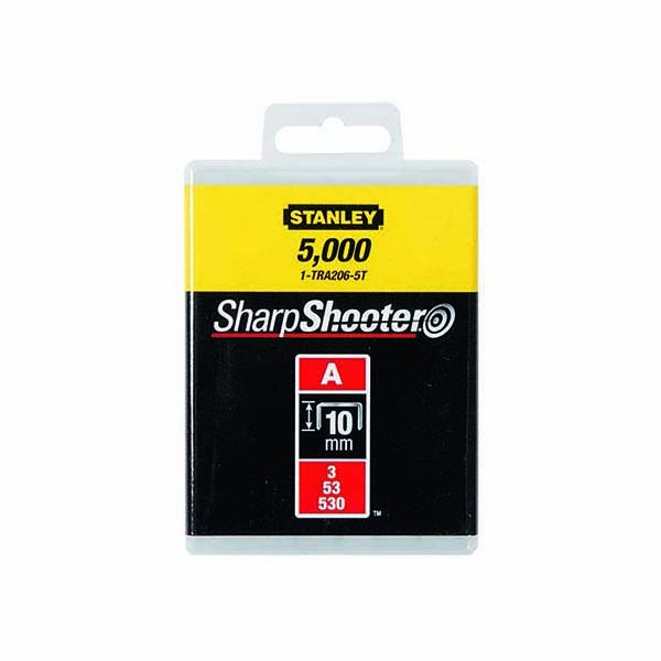 STANLEY - Staples Light Duty, 10mm, Type A, 1000 Pieces
